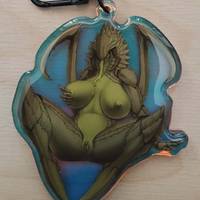 Terminid NSFW Furry Schlüsselanhänger | Helldivers Acryl-Schlüsselanhänger NSFW Helldivers keychain,furry keychain,Terminid keychain,nsfw keychain