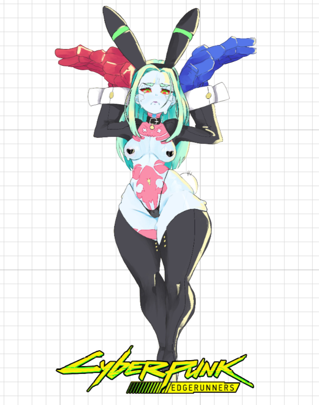 Rebecca Dancer Sticker | Cyberpunk Edgerunners Vinyl Sticker SFW nsfw sticker,stickers,Rebecca Dancer sticker,Cyberpunk sticker