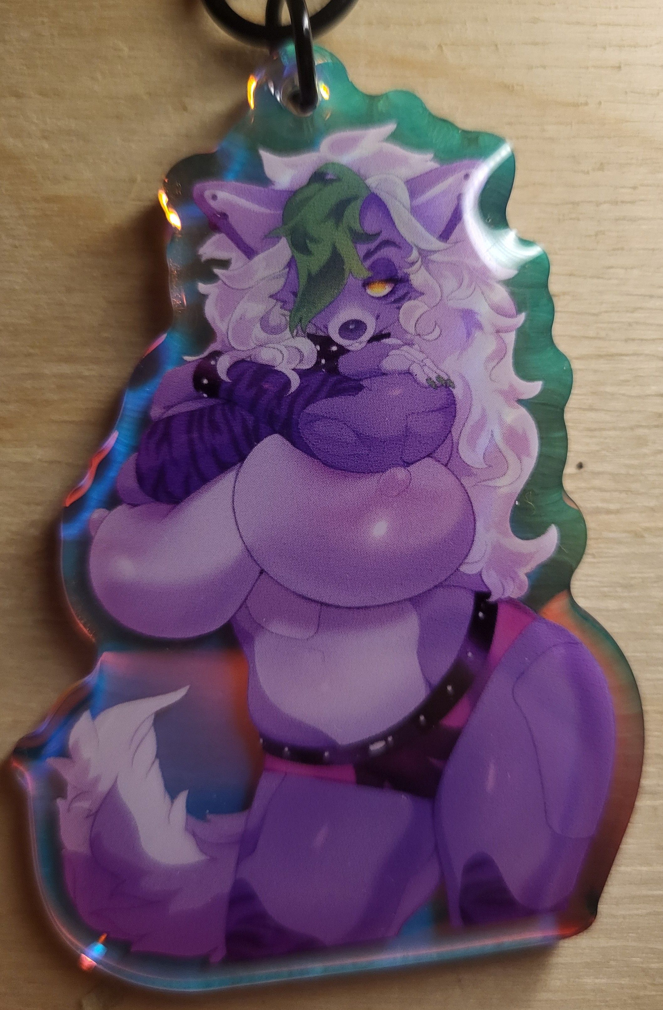 Roxanne Big Boobs Keychain | Five Nights at Freddy's Acrylic Keychain NSFW Roxanne keychain,furry keychain,Nights at Freddy's keychain,nsfw keychain