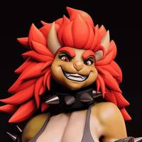 Estatua Bowser Girl Furry | Super Mario Fan art por Gatsu SFW,NSFW,Futa 3d printed statue,3d printed,nsfw statue,futa statue,Bowser Girl Statue,Super Mario Statue,futa figurines,futanari figurines,futanari statue,furry statue