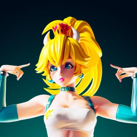 Princess Peach Thin Statue | Super Mario Fan Art by Officer Rhu SFW,NSFW,Futa 3d printed statue,3d printed,nsfw statue,Princess Peach Statue,Super Mario Statue,futa statue