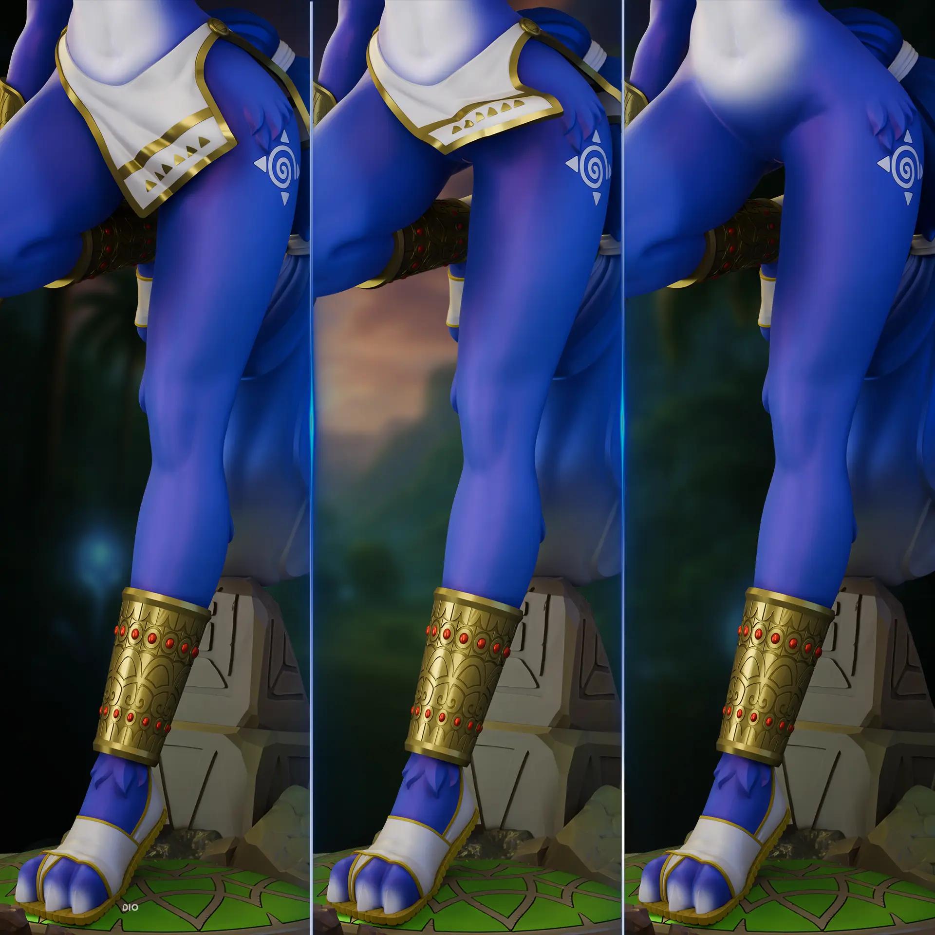 Krystal Fox Statue | Star Fox Fan Art by navekstudio SFW,NSFW,Futa 3d printed,3d printed statue,nsfw statue,Star Fox,Krystal Fox Statue,futa statue