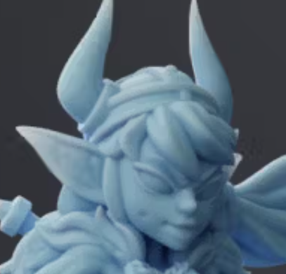 Barbarian Goblin Miniature | DnD Fan Art by Twin Goddess Miniatures SFW 3d printed,miniature,3d printed miniature,sfw miniature,Barbarian Goblin
