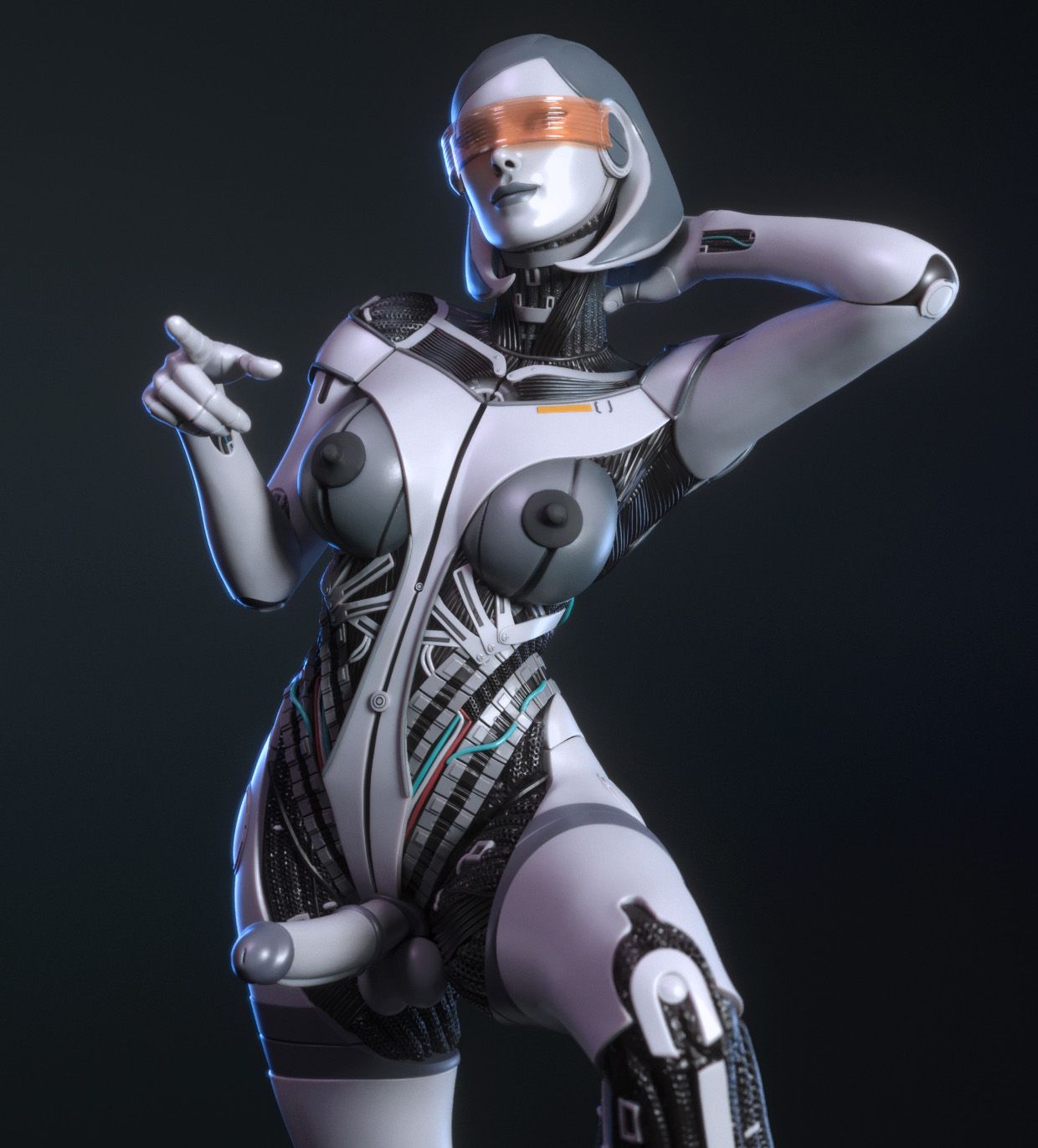 Edi Statue | Mass Effect Fanart von TorridaMinis SFW,NSFW,Futa 3d printed,3d printed statue,nsfw statue,3d printed figure,Edi Statue,Mass Effect Statue,futa figurines,futanari figurines,futanari statue,futa statue