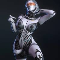 Edi Statue | Mass Effect Fanart von TorridaMinis SFW,NSFW,Futa 3d printed,3d printed statue,nsfw statue,3d printed figure,Edi Statue,Mass Effect Statue,futa figurines,futanari figurines,futanari statue,futa statue