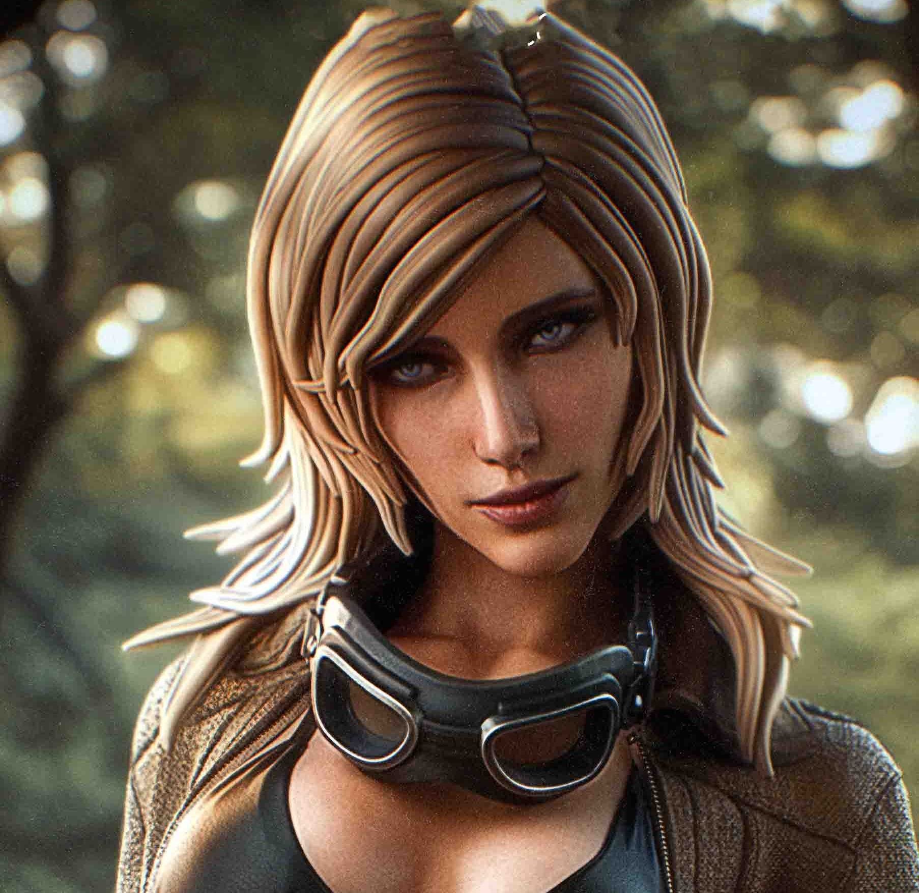 EVA Statue | Metal Gear Fan Art by Bulkamancer SFW 3d printed statue,3d printed,EVA Statue,3d printed figure,Metal Gear statue