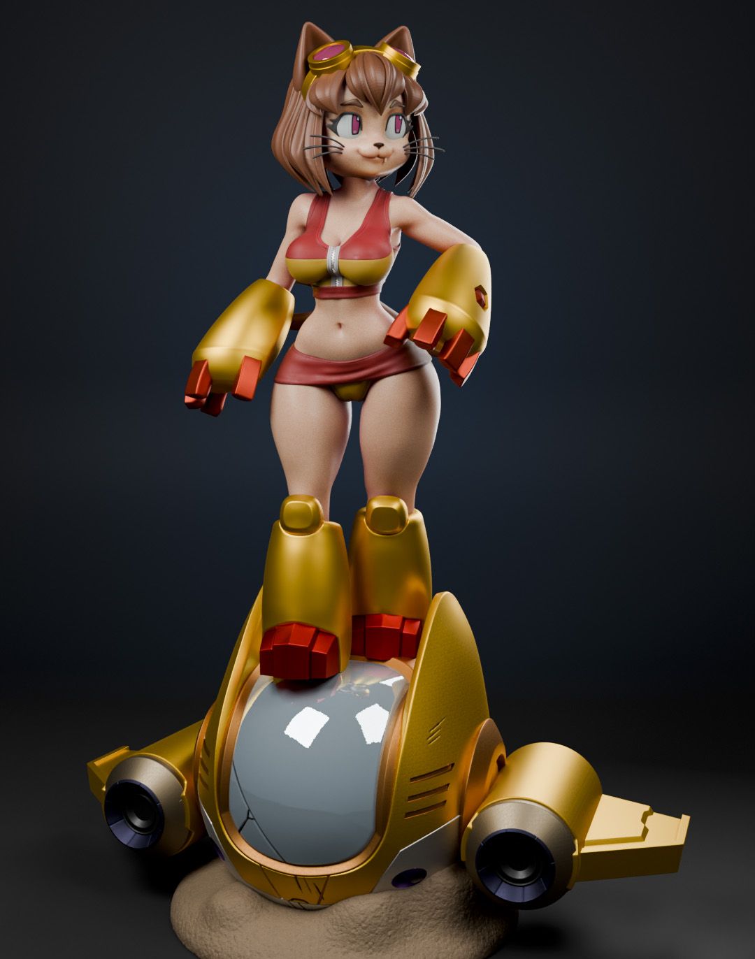 Kit Bodega Furry Statue | Gameoverse Fanart von Anyonensfw SFW,NSFW,Futa 3d printed statue,3d printed,nsfw statue,3d printed figure,Kit Bodega statue,Gameoverse statue,furry statue,futa statue,futa figurines,futanari figurines,futanari statue