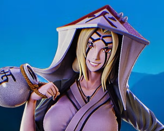 Tsunade Statue | Naruto Fan Art by PEACHFIGURE SFW,NSFW 3d printed statue,3d printed,Tsunade statue,nsfw statue,3d printed figure,Naruto statue