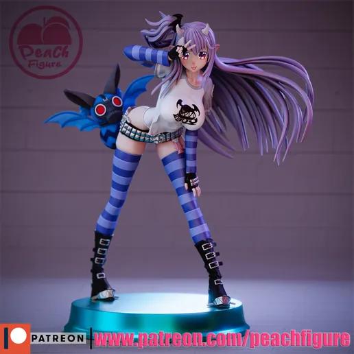 Leviathan Statue | 7sins Fan Art by PEACHFIGURE SFW,NSFW 3d printed statue,3d printed,nsfw statue,3d printed figure,Leviathan Statue,7sins