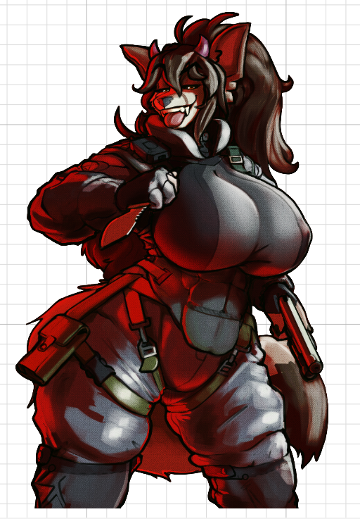 Chloe Stealth Furry Sticker | Original Vinyl Sticker SFW furry sticker,sfw sticker,stickers,chloe stealth