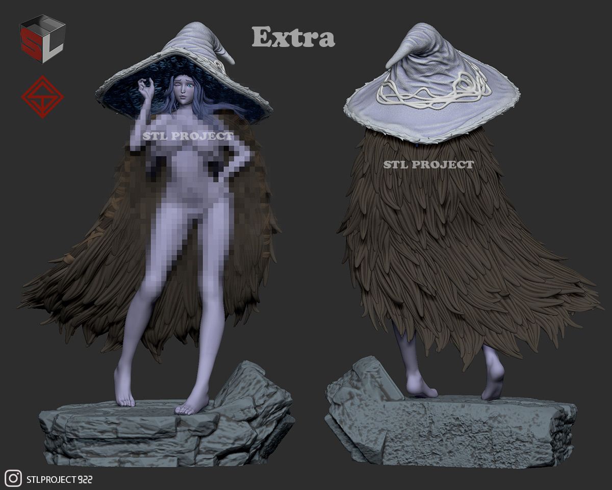 Ranni Statue | Elden Ring Fan Art by Stlproject SFW,NSFW null