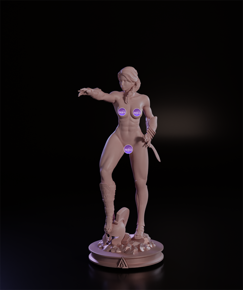 Kassandra Statue | Assassin's Creed Fan Art by Momoji3d image