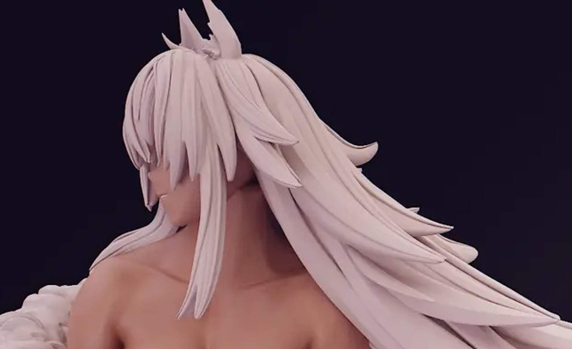 Ghislaine Statue | Mushoku Tensei Fan Art by Pink Studio SFW,NSFW 3d printed statue,nsfw statue,Ghislaine Statue,Mushoku Tensei statue,3d printed
