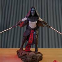Asajj Ventress Statue | Star Wars Fanart von TrickorTreat3D SFW 3d printed,3d printed statue,Asajj Ventress statue,Star Wars statue,3d printed figure