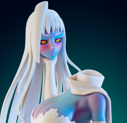 Lala Wedding Girl Furry Statue | Monster Girl Fan Art by Officer Rhu SFW,NSFW,Futa 3d printed statue,3d printed,3d printed figure,Lala Wedding Girl Statue,Monster Girl Statue,futa statue,futa figurines,futanari figurines,futanari statue,nsfw statue,furry statue