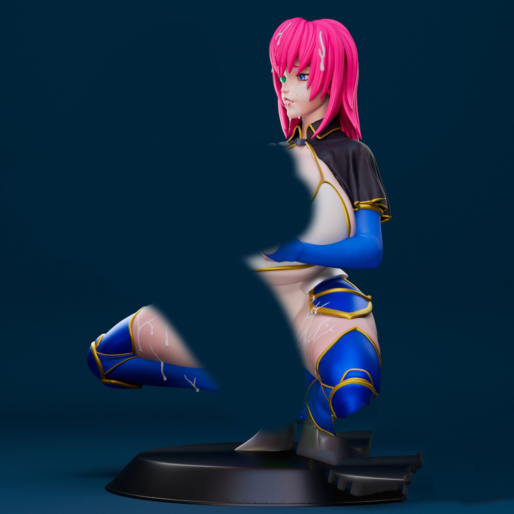 Estatua Angelica Futa | Oujo & Onna Kishi W Dogehin Roshutsu Fan art por Freyas Fantasys Futa 3d printed statue,3d printed,3d printed figure,Angelica Statue,Oujo & Onna Kishi W Dogehin Roshutsu Statue,nsfw statue,futa figurines,futanari figurines,futanari statue,futa statue