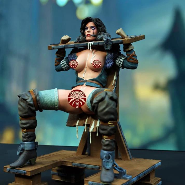 Estatua Yennefer BDSM | The Witcher Fan art por Exclusive3dprints SFW,NSFW 3d printed statue,3d printed,nsfw statue,3d printed figure,Yennefer statue,The Witcher statue