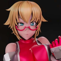 Figura Mari Shinohara | Mahou Kaiju Fanart autorstwa Momoji3d SFW,NSFW 3d printed,3d printed statue,nsfw statue,Mari Shinohara statue,Mahou Kaiju statue