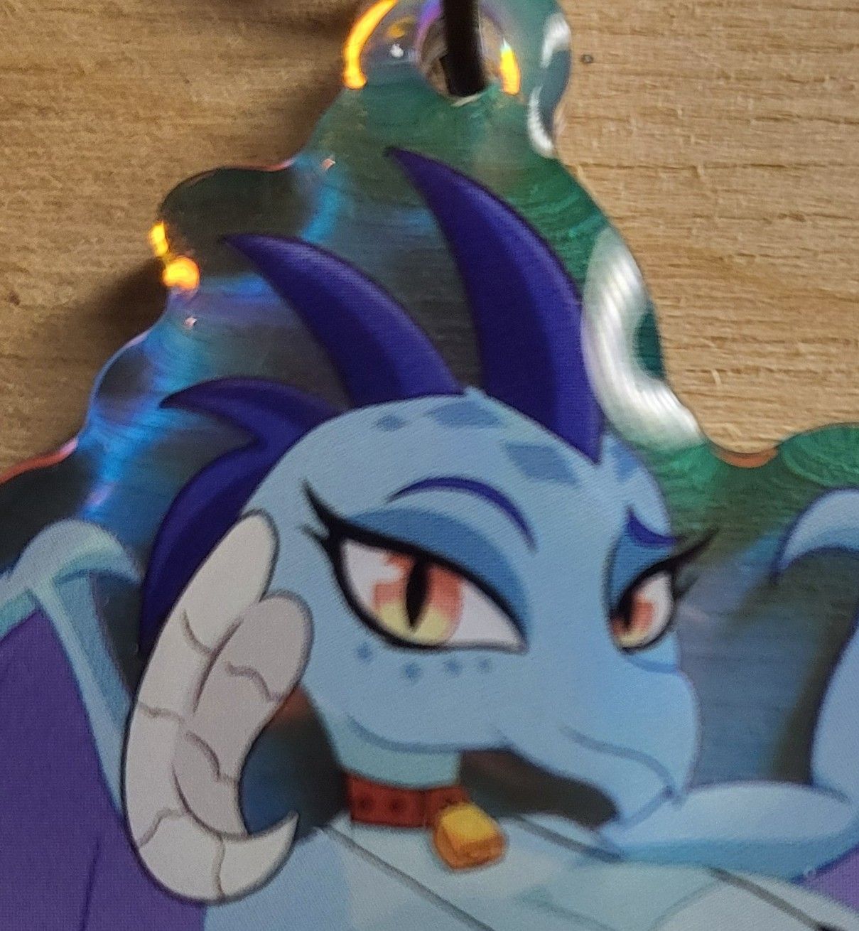 Milky Ember Dragon Girl Furry Keychain | My Little Pony Acrylic Keychain SFW And NSFW My Little Pony,Milky Ember Dragon Keychain,furry keychain,nsfw keychain