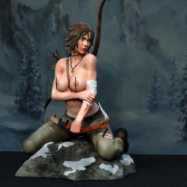 Lara Croft Statue | Tomb Raider Fan Art by Exclusive3dprints image