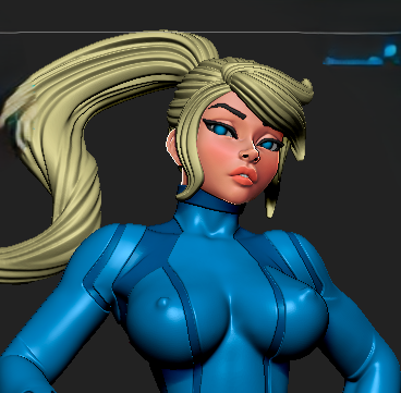 Samus Aran Statue | Metroid Fan Art by Digital Dark SFW,NSFW,Futa 3d printed statue,3d printed,nsfw statue,3d printed figure,Samus Aran Statue,Metroid Statue,futa statue