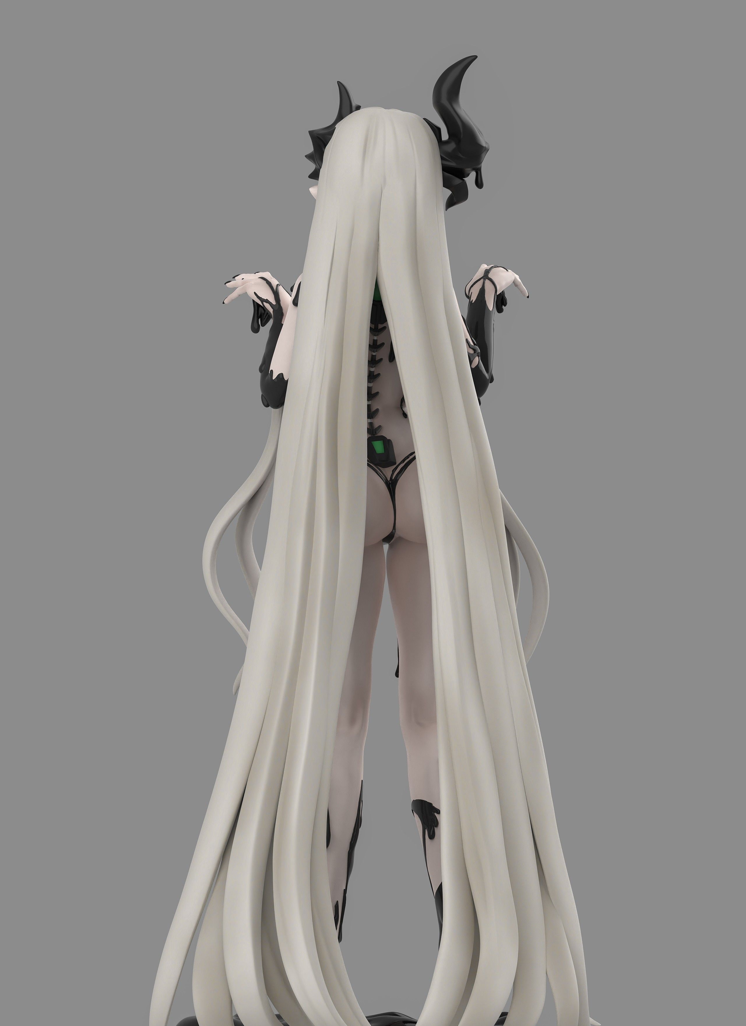 Leviathan Statue | NIKKE Fan Art by Sin3Dstudio  SFW 3d printed statue,Leviathan statue,NIKKE,3d printed figure,3d printed