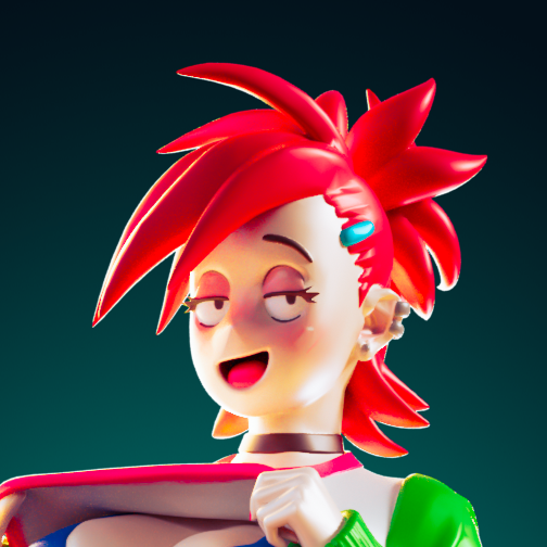 Frankie Foster Statue | Foster's Home Fan Art by Officer Rhu SFW,NSFW,Futa 3d printed statue,3d printed,nsfw statue,futa statue,Frankie Foster Statue,Foster's Home Statue