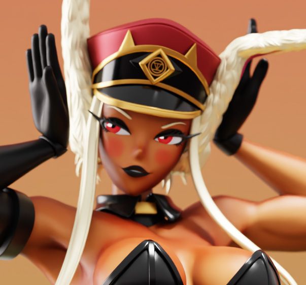 Mirko Statue | My Hero Academia Fan Art by Tarsis SFW,NSFW 3d printed,3d printed statue,My Hero Academia Statue,Mirko statue,3d printed figure,sfw statue,nsfw statue