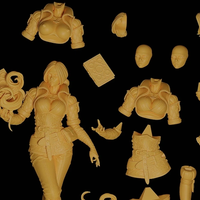 Estatua Triss Merigold | The Witcher Fan art por E.S Monster SFW,NSFW 3d printed statue,3d printed,nsfw statue,3d printed figure,Triss Merigold Statue,The Witcher Statue