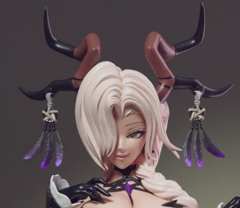 Owari Statue | Azur Lane Fan Art by CGSunset SFW,NSFW 3d printed,3d printed statue,Owari Statue,Azur Lane statue,nsfw statue