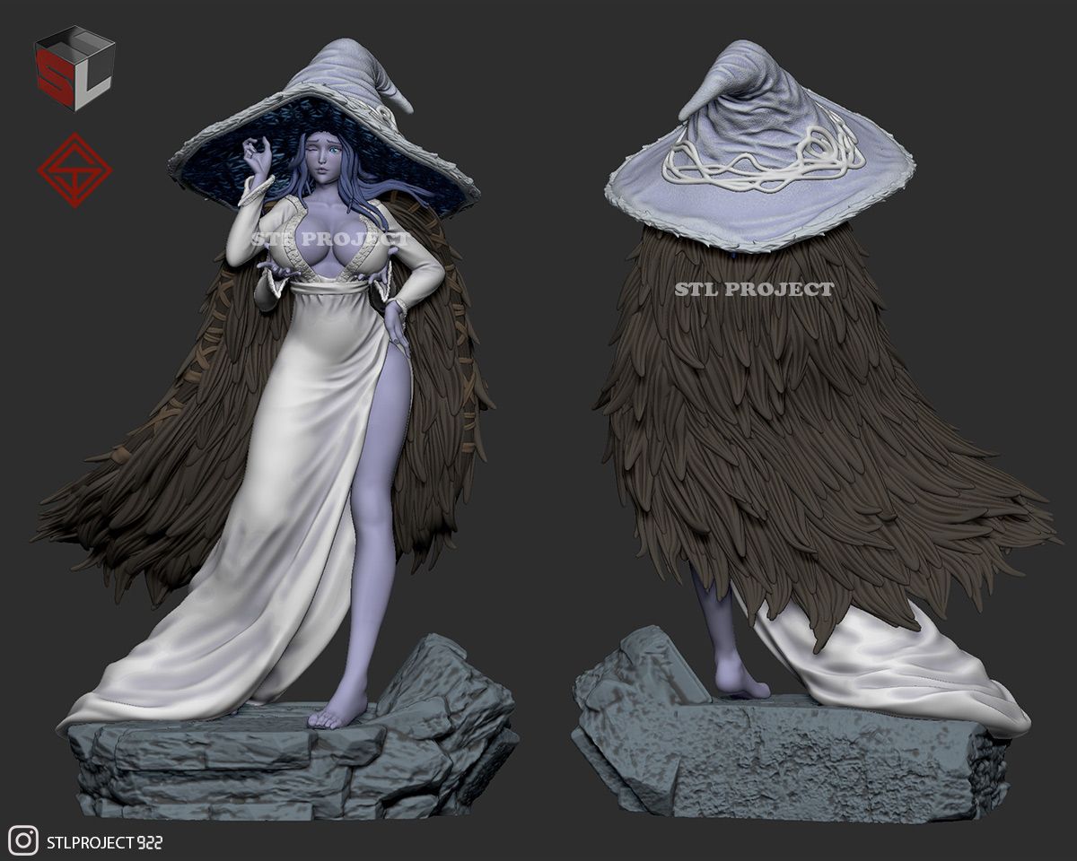 Ranni Statue | Elden Ring Fan Art by Stlproject SFW,NSFW null