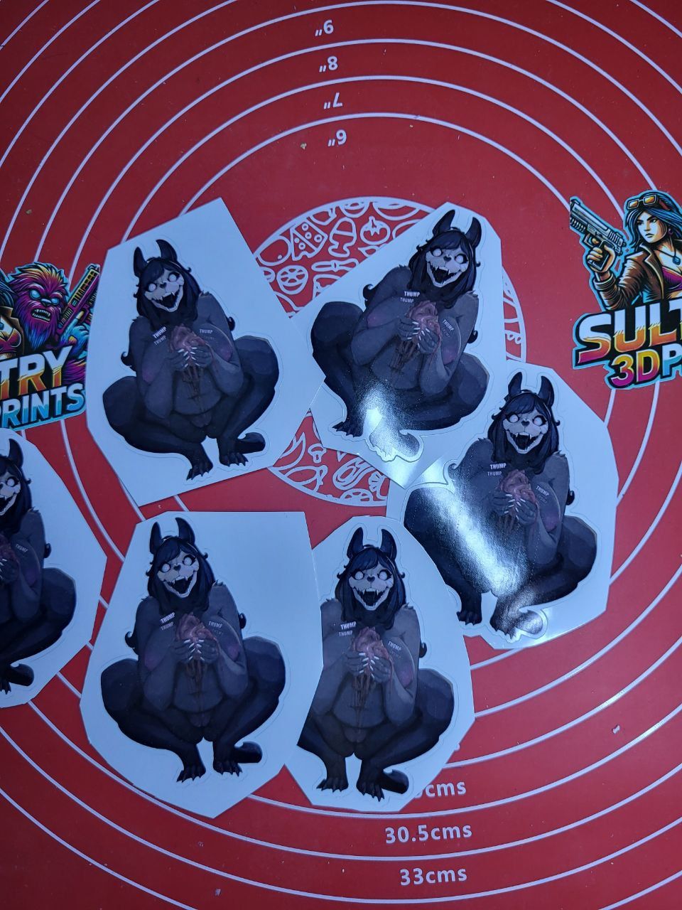 Mal0 Valentine Sticker | SCP Vinyl Sticker NSFW null