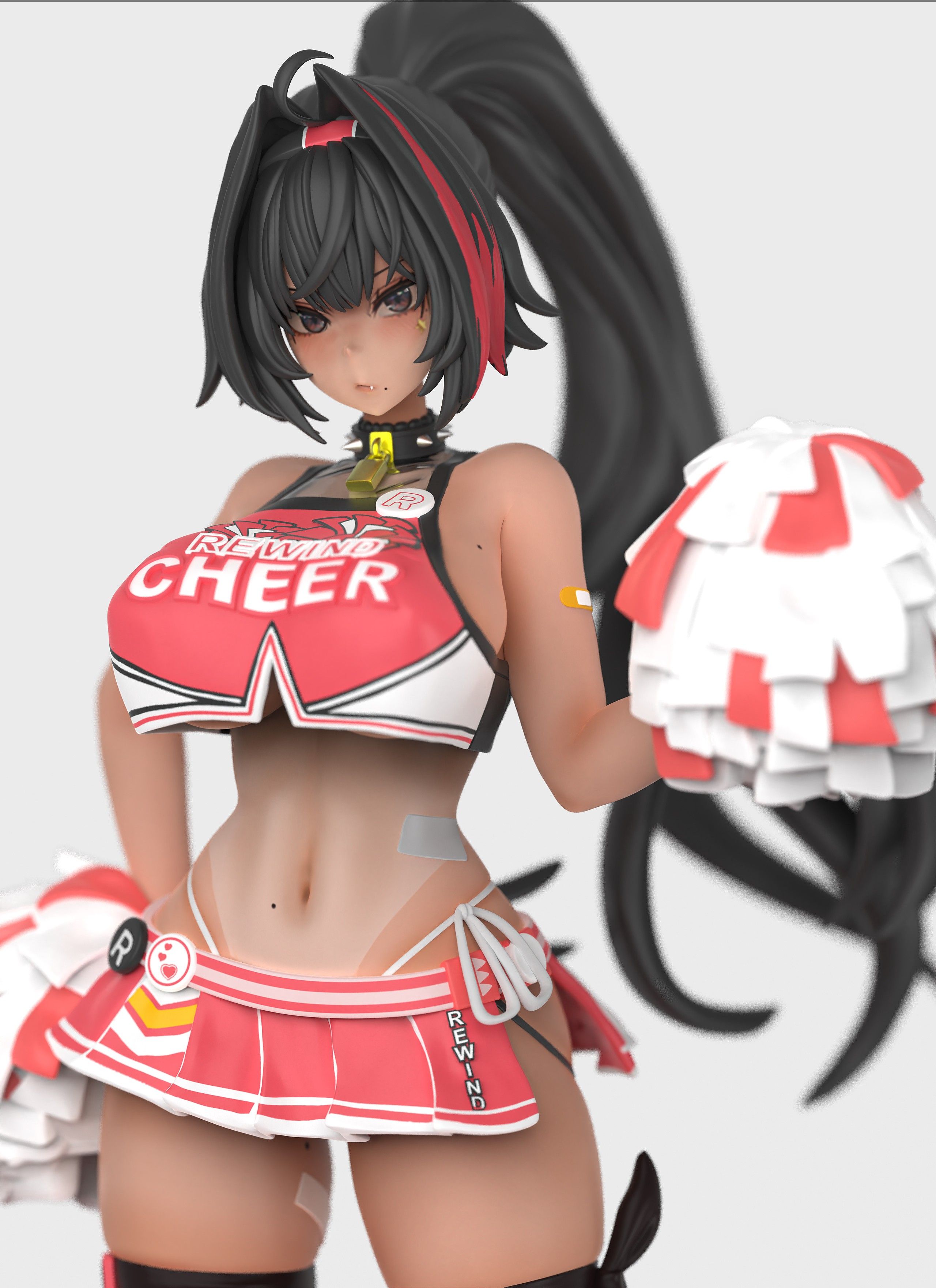 Bay Statue | NIKKE Fan Art by Sin3Dstudio SFW 3d printed statue,Bay statue,NIKKE,3d printed figure,3d printed