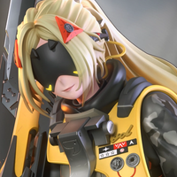 Statue Trigger | Zenless Zone Zero Fan art par Neko Figurines SFW 3d printed statue,Zenless Zone Zero,3d printed,Trigger Statue,3d printed figure