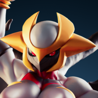 Giratina Muscle Mommy Statue | Pokémon Fan Art by Officer Rhu SFW,NSFW,Futa 3d printed,Giratina statue,futa statue,pokemon statue,furry statue,nsfw statue