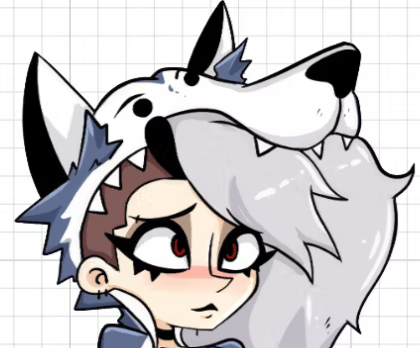 Loona v4 Sticker | Helluva Boss Vinyl Sticker NSFW furry sticker,Helluva Boss sticker,nsfw sticker,loona sticker,stickers