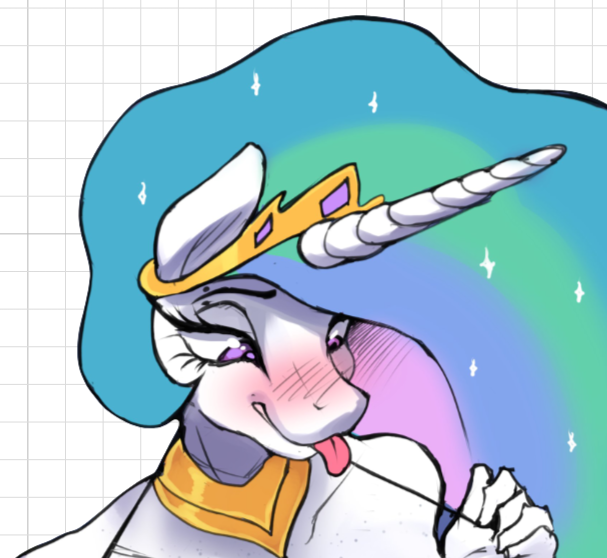 Princess Celestia V6 Furry Sticker | My Little Pony Vinyl Sticker NSFW furry sticker,nsfw sticker,stickers,Princess Celestia,mlp sticker,My Little Pony sticker