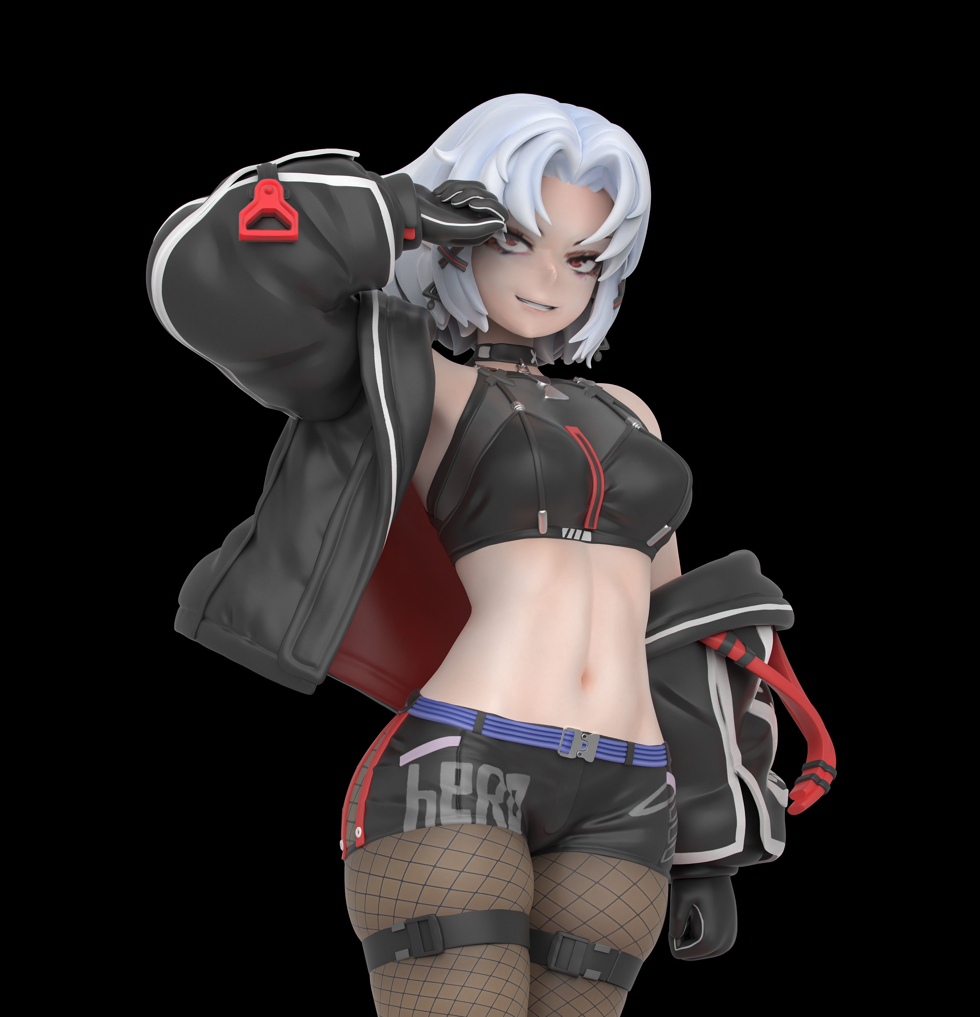 Drake Statue | NIKKE Fan Art by Sin3Dstudio SFW 3d printed statue,Drake statue,NIKKE,3d printed figure,3d printed