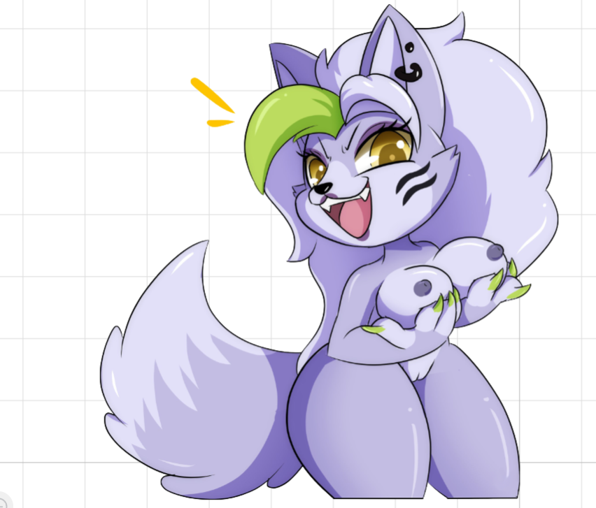 Roxanne Nsfw v4 Sticker | Five Nights at Freddy's Vinyl Sticker NSFW furry sticker,sticker,roxanne sticker,nsfw sticker,Nights at Freddy's