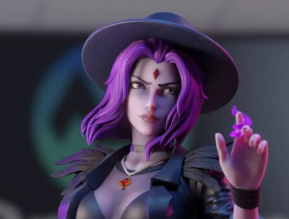 Raven Statue | DC Fan Art by 3Dmoonn SFW,NSFW 3d printed statue,3d printed,nsfw statue,3d printed figure,Raven Statue,DC Statue