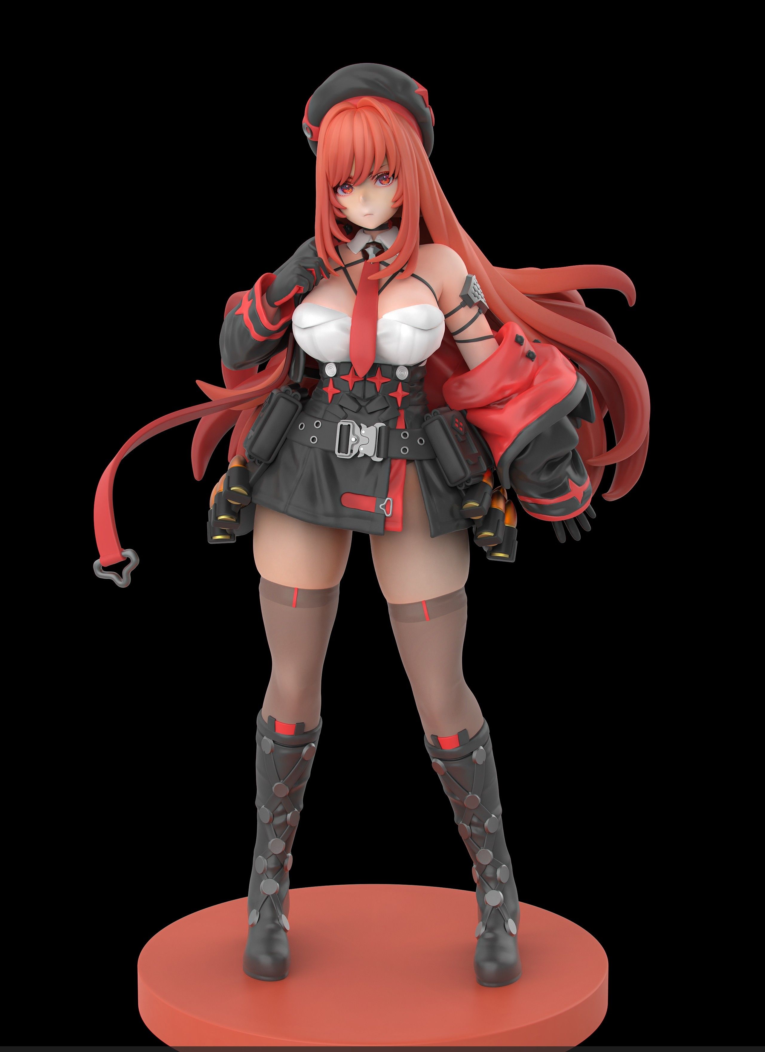 Rapi Statue | NIKKE Fan Art by Sin3Dstudio SFW 3d printed statue,Rapi statue,NIKKE,3d printed figure,3d printed