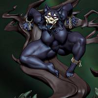 Statua Mal0 Furry Tree | SCP Fan art di Gatsu SFW,NSFW,Futa 3d printed statue,3d printed,nsfw statue,futa statue,Mal0 Statue,scp statue,futa figurines,futanari figurines,futanari statue