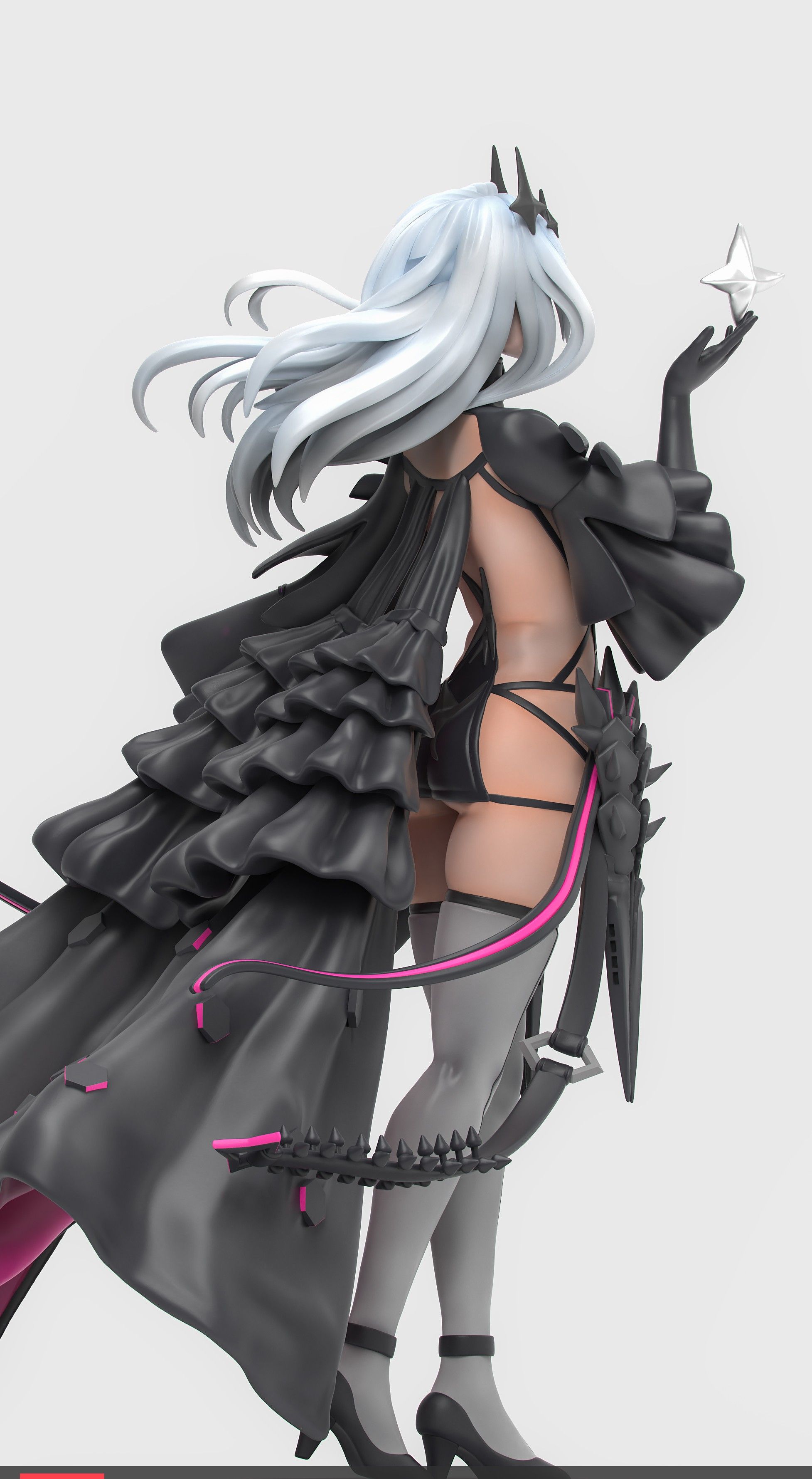 Modernia Statue | NIKKE Fan Art by Sin3Dstudio  SFW 3d printed statue,Modernia statue,NIKKE,3d printed figure,3d printed