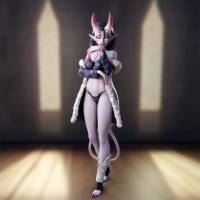Statue Herzha | Fandel Tales Fan art par FunserviceSTL SFW,NSFW,Futa 3d printed statue,nsfw statue,Herzha statue,Fandel Tales statue,3d printed figure,3d printed,futa figurines,futanari figurines,futanari statue,futa statue,furry statue