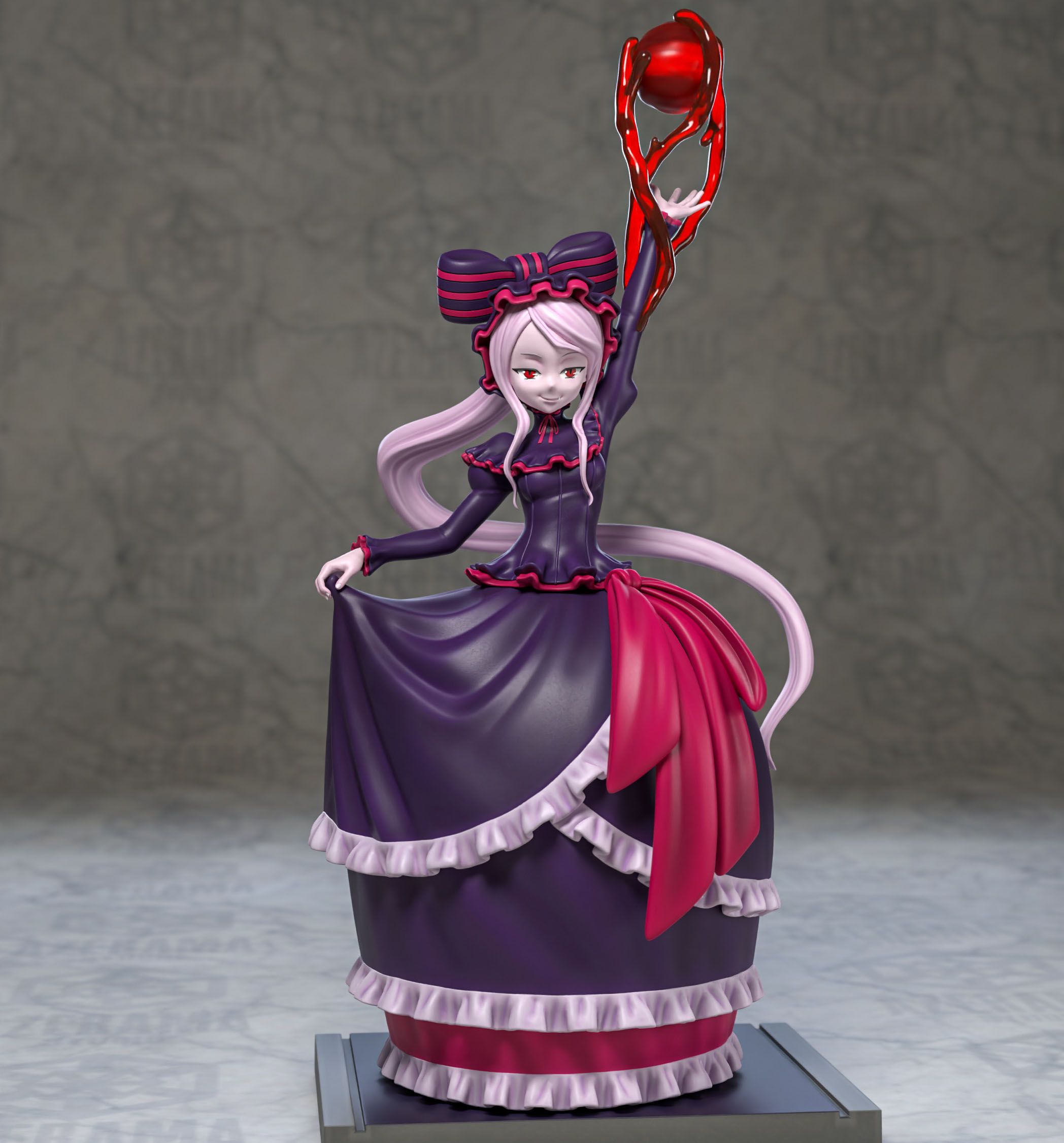 Shalltear Bloodfallen Statue | Overlord Fanart von Azerama SFW,NSFW 3d printed,3d printed statue,nsfw statue,overlord statue,Shalltear Bloodfallen statue,3d printed figure