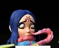 Raven BDSM Statue | DC Fan Art by Exclusive3dprints NSFW null