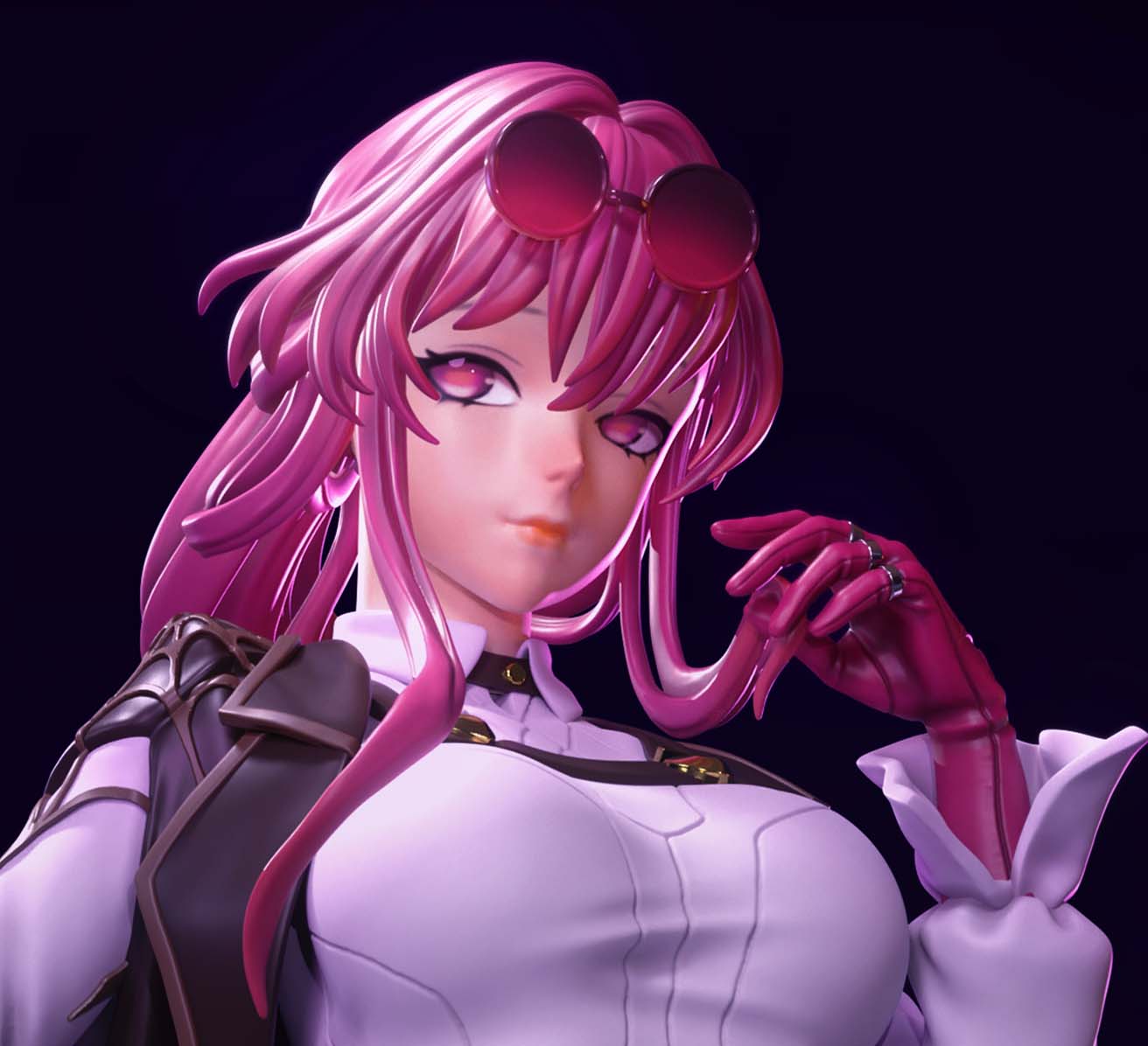 Kafka Statue | Honkai: Star Rail Fan Art by CW Studios SFW,NSFW 3d printed statue,Kafka statue,3d printed,Honkai: Star Rail Statue,3d printed figure,nsfw statue