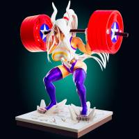 Rumi Usagiyama Mirko Fitness Bunny Girl Statue | My Hero Academia Fan Art by Officer Rhu SFW,NSFW,Futa 3d printed,Rumi Usagiyama statue,futa statue,My Hero Academia statue,furry statue,nsfw statue,futa figurines,futanari figurines,futanari statue