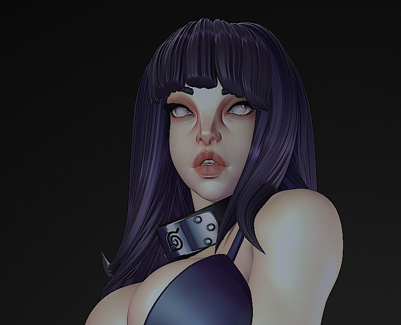 Hinata Statue | Naruto Fanart von PearForceOne SFW,NSFW 3d printed,3d printed statue,Hinata Statue,Naruto statue,nsfw statue,3d printed figure