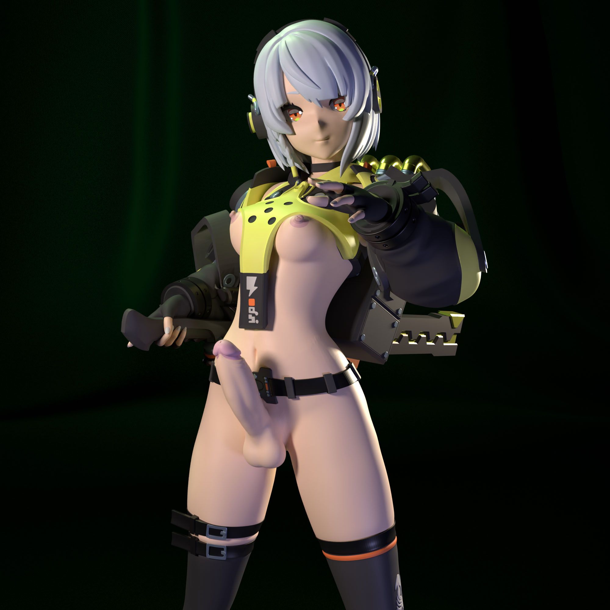 Anby Demara Statue | Zenless Zone Zero Fan Art by FunserviceSTL SFW,NSFW,Futa 3d printed statue,nsfw statue,Anby Demara statue,Zenless Zone Zero,3d printed figure,3d printed,futa figurines,futanari figurines,futanari statue,futa statue